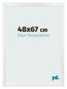 Cornice 48x67cm Bianco Vintage MDF Pisa Davanti Dimensione | Yourdecoration.it