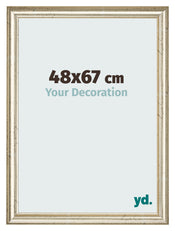 Cornice 48x67cm Lucentezza Metallica MDF Lazio Davanti Dimensione | Yourdecoration.it