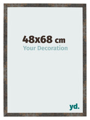Cornice 48x68 cm Metallo Ossidato MDF Bologna Davanti Dimensione | Yourdecoration.it