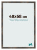 Cornice 48x68 cm Metallo Ossidato MDF Bologna Davanti Dimensione | Yourdecoration.it