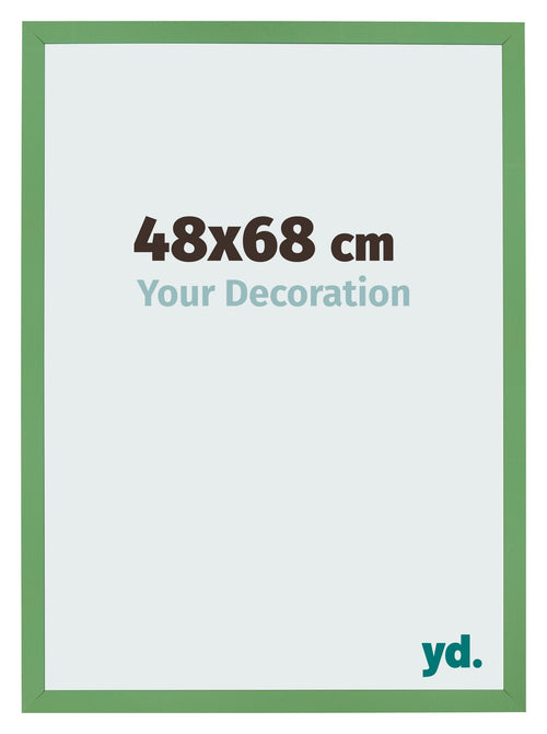 Cornice 48x68 cm Verde MDF Bologna Davanti Dimensione | Yourdecoration.it