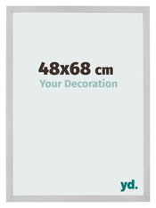 Cornice 48x68cm Acciaio Inox MDF Bologna Davanti Dimensione | Yourdecoration.it