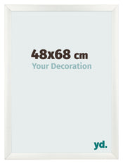 Cornice 48x68cm Bianco Vintage MDF Pisa Davanti Dimensione | Yourdecoration.it