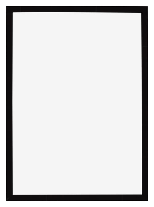 Cornice 48x68cm Nero Lucente MDF Bologna Davanti | Yourdecoration.it