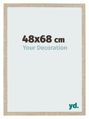 Cornice 48x68cm Rovere MDF Bologna Davanti Dimensione | Yourdecoration.it