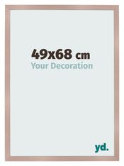 Cornice 49x68 cm Rosa Antico MDF Bologna Davanti Dimensione | Yourdecoration.it