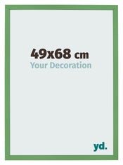 Cornice 49x68 cm Verde MDF Bologna Davanti Dimensione | Yourdecoration.it