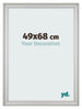 Cornice 49x68cm Argento Opaco MDF Lazio Davanti Dimensione | Yourdecoration.it
