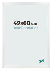 Cornice 49x68cm Bianco Vintage MDF Pisa Davanti Dimensione | Yourdecoration.it