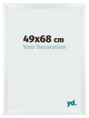 Cornice 49x68cm Bianco Vintage MDF Pisa Davanti Dimensione | Yourdecoration.it
