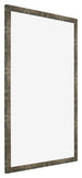 Cornice 49x68cm Blu Oro Fondente MDF Bologna Davanti Obliquo | Yourdecoration.it
