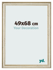Cornice 49x68cm Lucentezza Metallica MDF Lazio Davanti Dimensione | Yourdecoration.it
