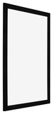 Cornice 49x68cm Nero Argento Lucido MDF Pisa Davanti Obliquo | Yourdecoration.it