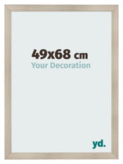 Cornice 49x68cm Rovere Rustico MDF Pisa Davanti Dimensione | Yourdecoration.it