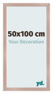 Cornice 50x100 cm Rosa Antico MDF Bologna Davanti Dimensione | Yourdecoration.it