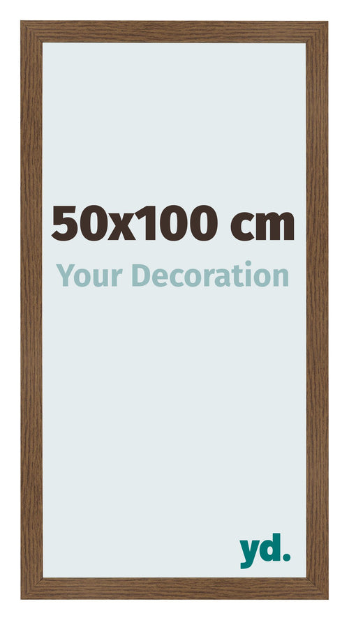 Cornice 50x100 cm Rovere Rustico MDF Bologna Davanti Dimensione | Yourdecoration.it
