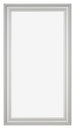 Cornice 50x100cm Argento Opaco MDF Lazio Davanti | Yourdecoration.it