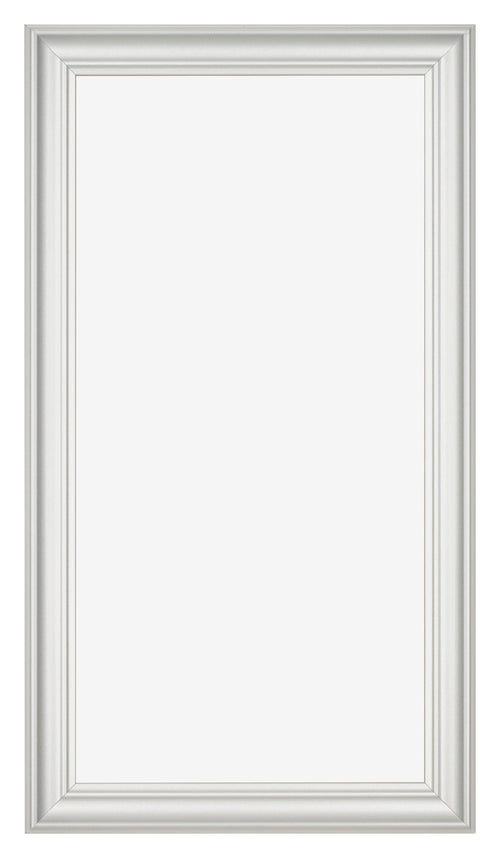 Cornice 50x100cm Bianco Spazzato MDF Lazio Davanti | Yourdecoration.it