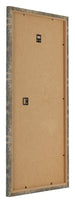 Cornice 50x100cm Blu Oro Fondente MDF Bologna Retro Obliquo | Yourdecoration.it