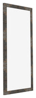 Cornice 50x100cm Metallo Ossidato MDF Bologna Davanti Obliquo | Yourdecoration.it