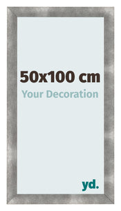Cornice 50x100cm Metallo Vintage MDF Pisa Davanti Dimensione | Yourdecoration.it