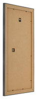Cornice 50x100cm Nero Argento Lucido MDF Pisa Retro Obliquo | Yourdecoration.it