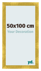 Cornice 50x100cm Oro Vintage MDF Pisa Davanti Dimensione | Yourdecoration.it