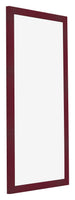 Cornice 50x100cm Vino Rosso Spazzato MDF Bologna Davanti Obliquo | Yourdecoration.it