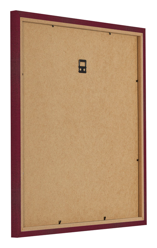 Cornice 50x50cm Vino Rosso Spazzato MDF Bologna Retro Obliquo | Yourdecoration.it