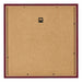 Cornice 50x50cm Vino Rosso Spazzato MDF Bologna Retro | Yourdecoration.it