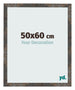 Cornice 50x60 cm Metallo Ossidato MDF Bologna Davanti Dimensione | Yourdecoration.it