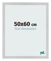 Cornice 50x60cm Acciaio Inox MDF Bologna Davanti Dimensione | Yourdecoration.it