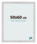 Cornice 50x60cm Acciaio Inox MDF Bologna Davanti Dimensione | Yourdecoration.it