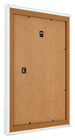 Cornice 50x60cm Bianco Spazzato MDF Lazio Retro Obliquo | Yourdecoration.it