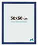 Cornice 50x60cm Blu Scuro Spazzato MDF Bologna Davanti Dimensione | Yourdecoration.it