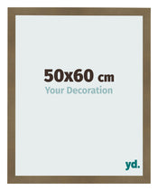 Cornice 50x60cm Bronzo Decorativo MDF Bologna Davanti Dimensione | Yourdecoration.it