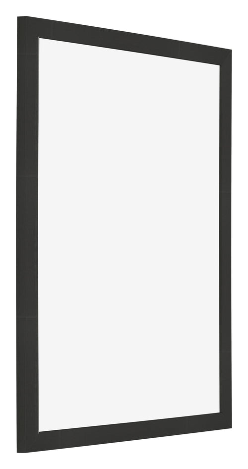 Cornice 50x60cm Grana Di Legno Nero MDF Bologna Davanti Obliquo | Yourdecoration.it