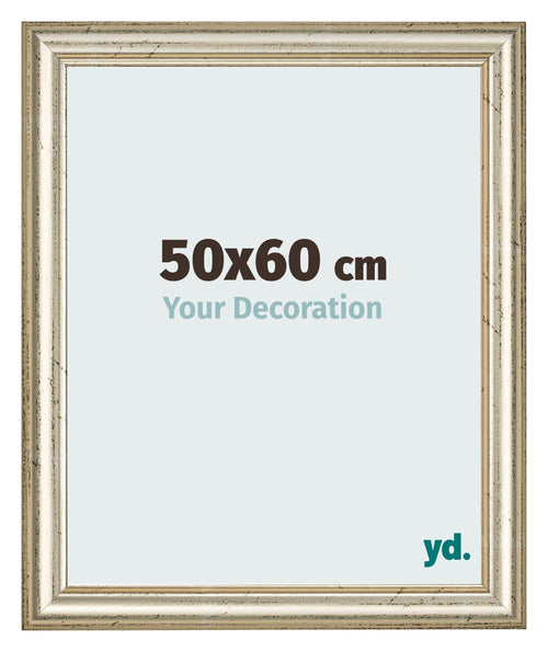 Cornice 50x60cm Lucentezza Metallica MDF Lazio Davanti Dimensione | Yourdecoration.it