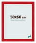 Cornice 50x60cm Rosso MDF Pisa Davanti Dimensione | Yourdecoration.it