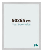Cornice 50x65cm Acciaio Inox MDF Bologna Davanti Dimensione | Yourdecoration.it