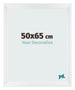 Cornice 50x65cm Bianco Vintage MDF Pisa Davanti Dimensione | Yourdecoration.it