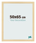 Cornice 50x65cm Faggio Decorativo MDF Bologna Davanti Dimensione | Yourdecoration.it
