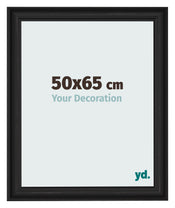 Cornice 50x65cm Grana Di Legno Nero MDF Lazio Davanti Dimensione | Yourdecoration.it