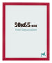 Cornice 50x65cm Rosso MDF Bologna Davanti Dimensione | Yourdecoration.it