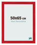 Cornice 50x65cm Rosso MDF Pisa Davanti Dimensione | Yourdecoration.it