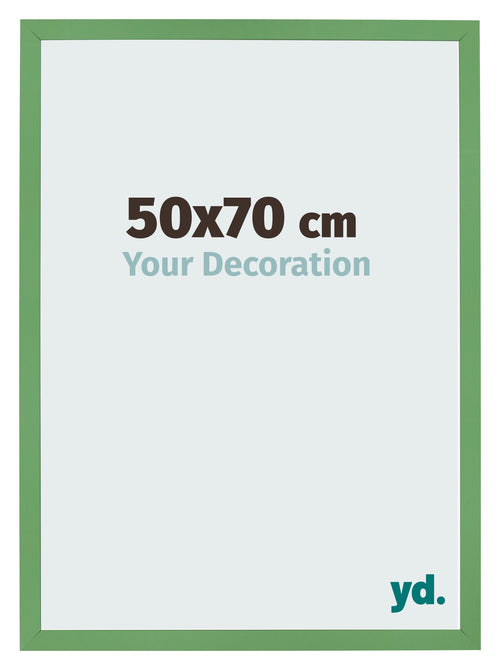 Cornice 50x70 cm Verde MDF Bologna Davanti Dimensione | Yourdecoration.it