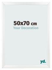 Cornice 50x70cm Bianco Vintage MDF Pisa Davanti Dimensione | Yourdecoration.it