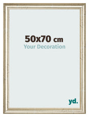 Cornice 50x70cm Lucentezza Metallica MDF Lazio Davanti Dimensione | Yourdecoration.it