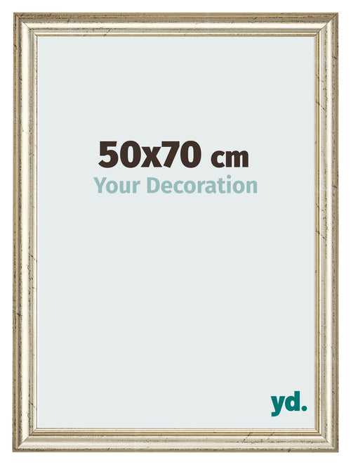 Cornice 50x70cm Lucentezza Metallica MDF Lazio Davanti Dimensione | Yourdecoration.it
