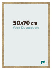 Cornice 50x70cm Oro Antico MDF Bologna Davanti Dimensione | Yourdecoration.it